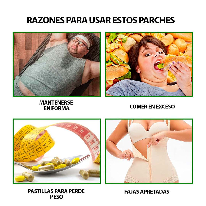 Parches adelganzantes con fórmula natural | SlimPatch™